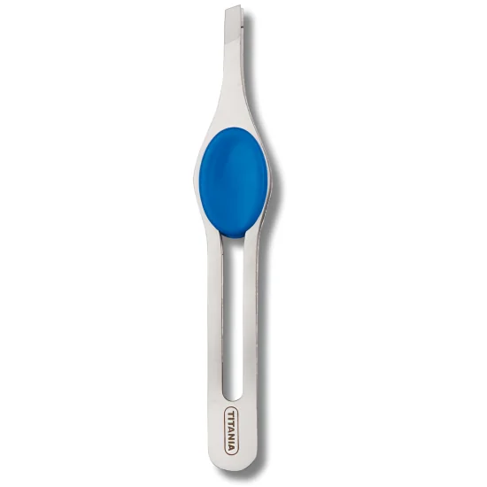 TITANIA - PINCE À ÉPILER INOX 1090/60B
