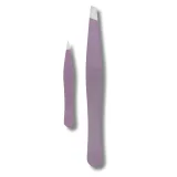 TITANIA - SET PINCES À ÉPILER : PINCE À ÉPILER INCLINÉE + MINI PINCE À ÉCHARDE 1072/LI B