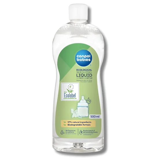 CANPOL BABIES - LIQUIDE DE RINCAGE POUR TETINES ET BIBERONS 500 ML 1/500