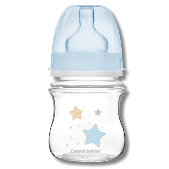 CANPOL BABIES - BIBERON +0MOIS 120 ML BLEU 35/216