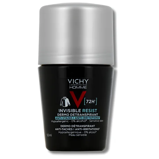 VICHY - HOMME INVISIBLE RESIST DÉTRANSPIRANT 72H 50ML