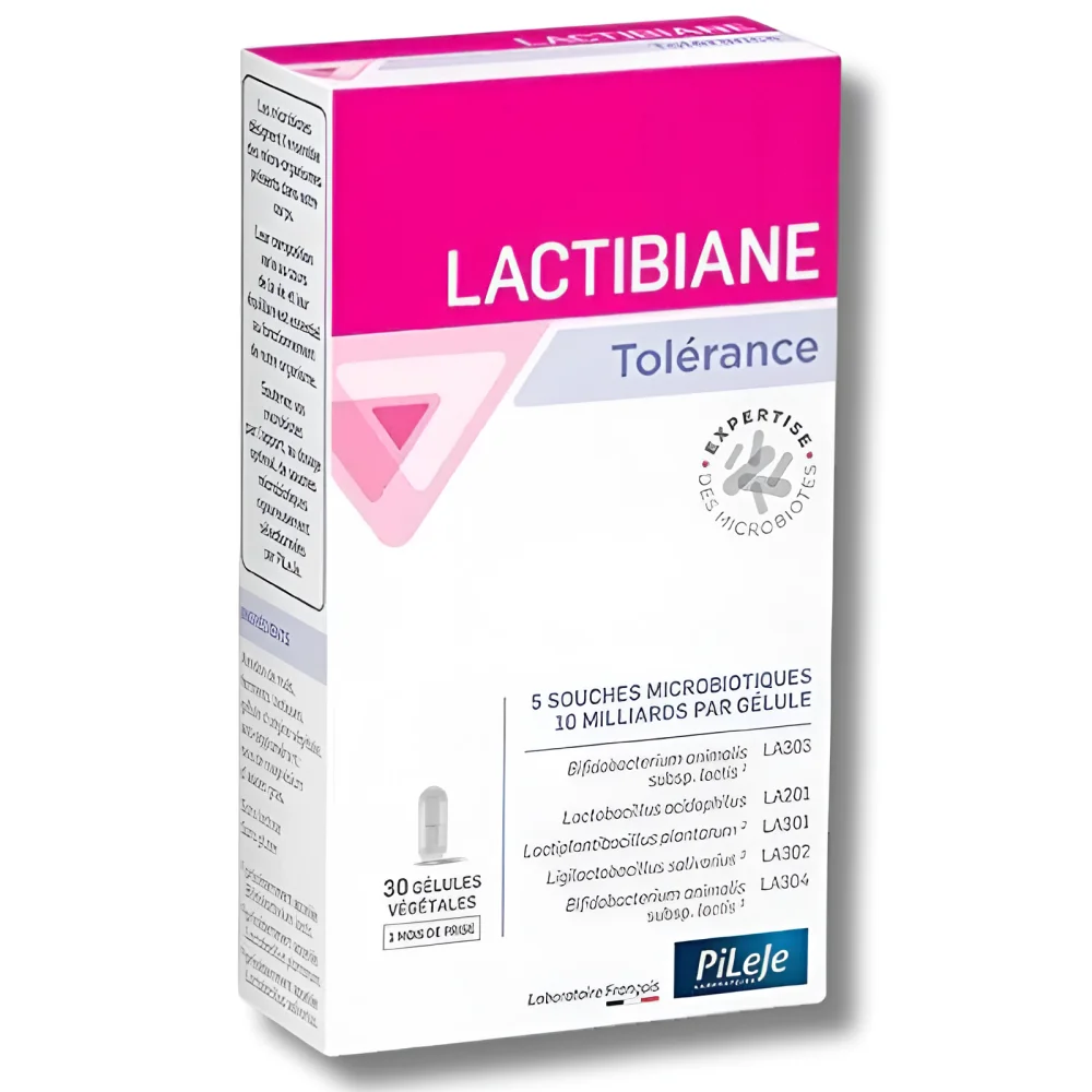 PILEJE - LACTIBIANE TOLERANCE 30 GELULES