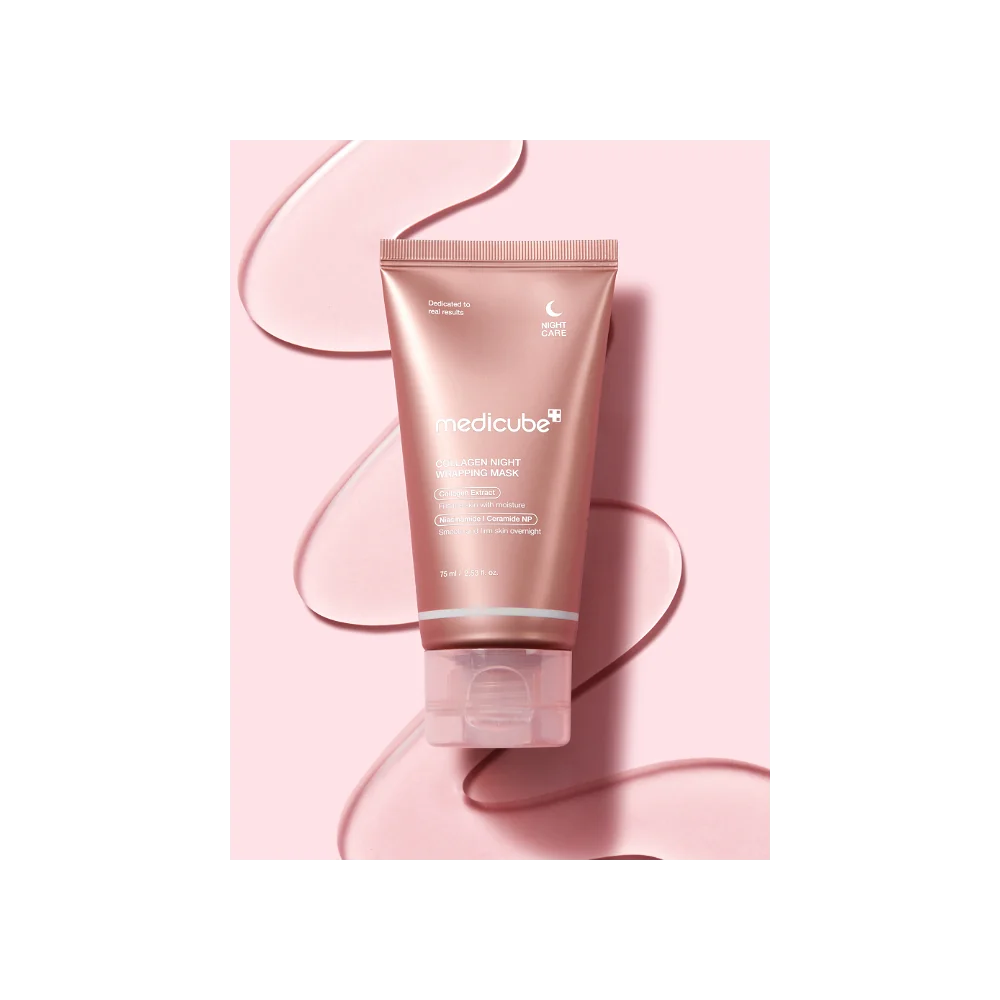 MEDICUBE - COLLAGEN NIGHT WRAPPING MASK 75ML