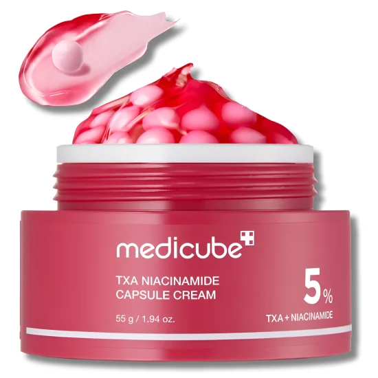 MEDICUBE - TXA NIACINAMIDE CAPSULE CRÈME [5% TXA & NIACINAMIDE] 55G