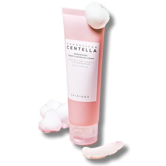 MADAGASCAR CENTELLA - POREMIZING DEEP CLEANSING FOAM 125 ML