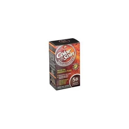 color soin marron chocolat 5b coloration permanente pour Beauté