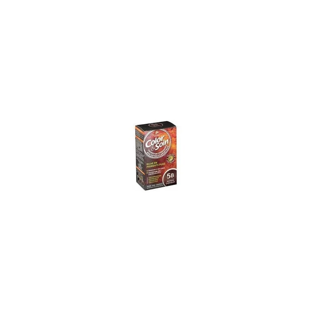 color soin marron chocolat 5b coloration permanente pour Beauté