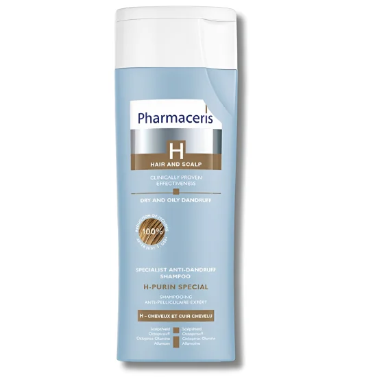 PHARMACERIS H - SHAMPOOING H-PURIN OILY ANTI PELLICULES GRASSES 250...