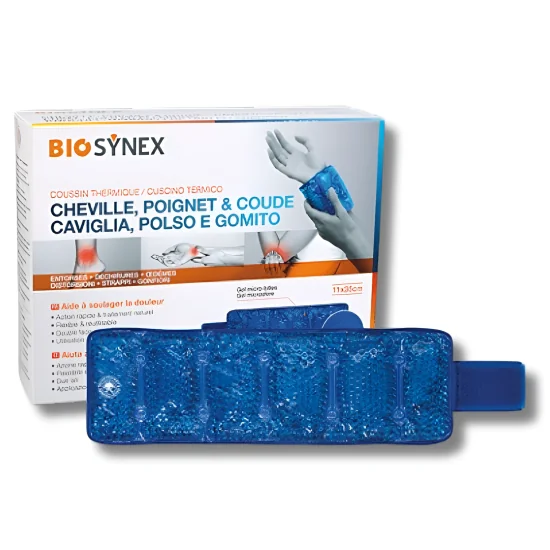 BIOSYNEX - COUSSIN THERMIQUE CHEVILLE 11X35CM