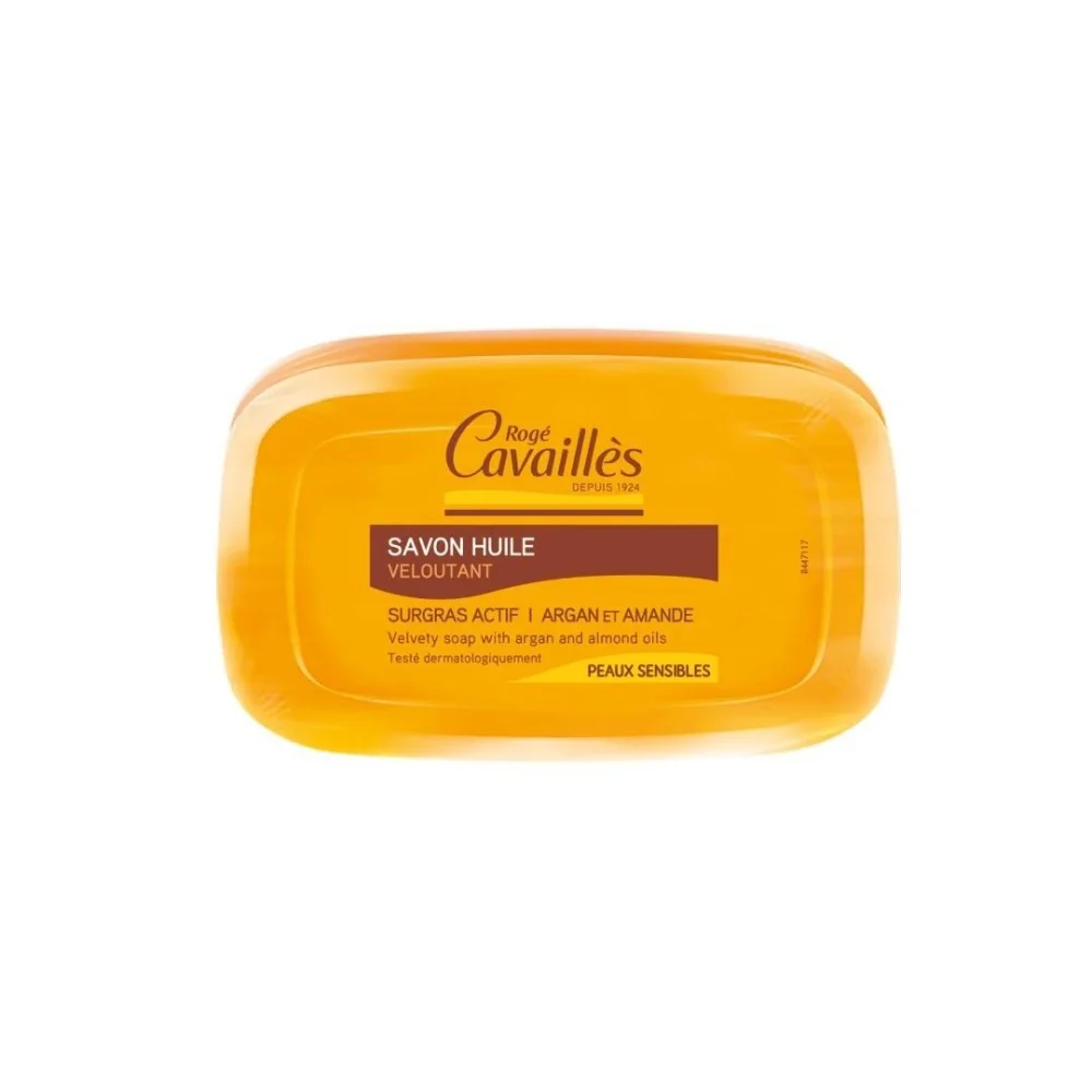 ROGE CAVAILLES Savon Huile Veloutant 115Gr pour Beauté