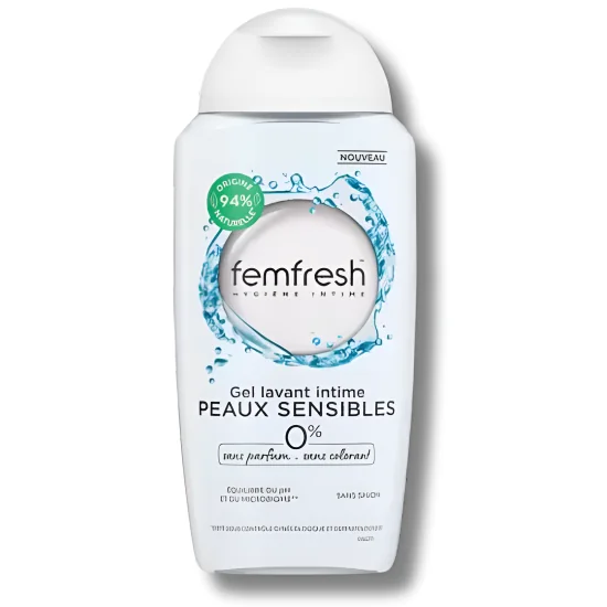 FEMFRESH - GEL LAVANT INTIME PEAUX SENSIBLES 250ML