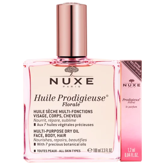 Nuxe Huile Prodigieuse Florale 100ML + Prodigieux Floral Le Parfum ...