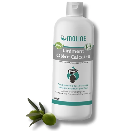 MOLINE - LINIMENT OLEO-CALCAIRE 200ML pour Maman et bébé