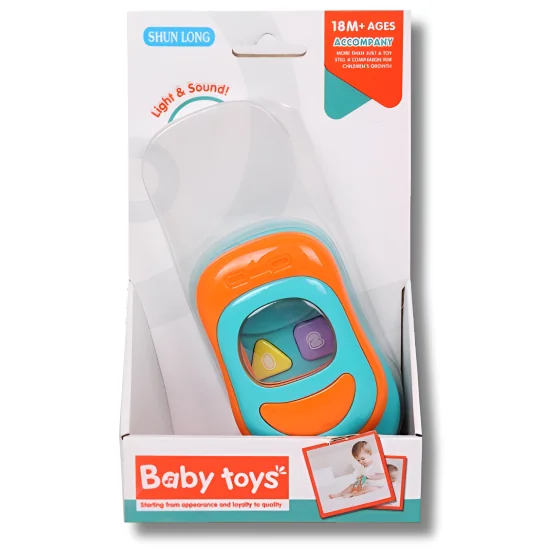 BABY TOYS - TELEPHONE MUSICAL LIGHT AND SOUND +18MOIS