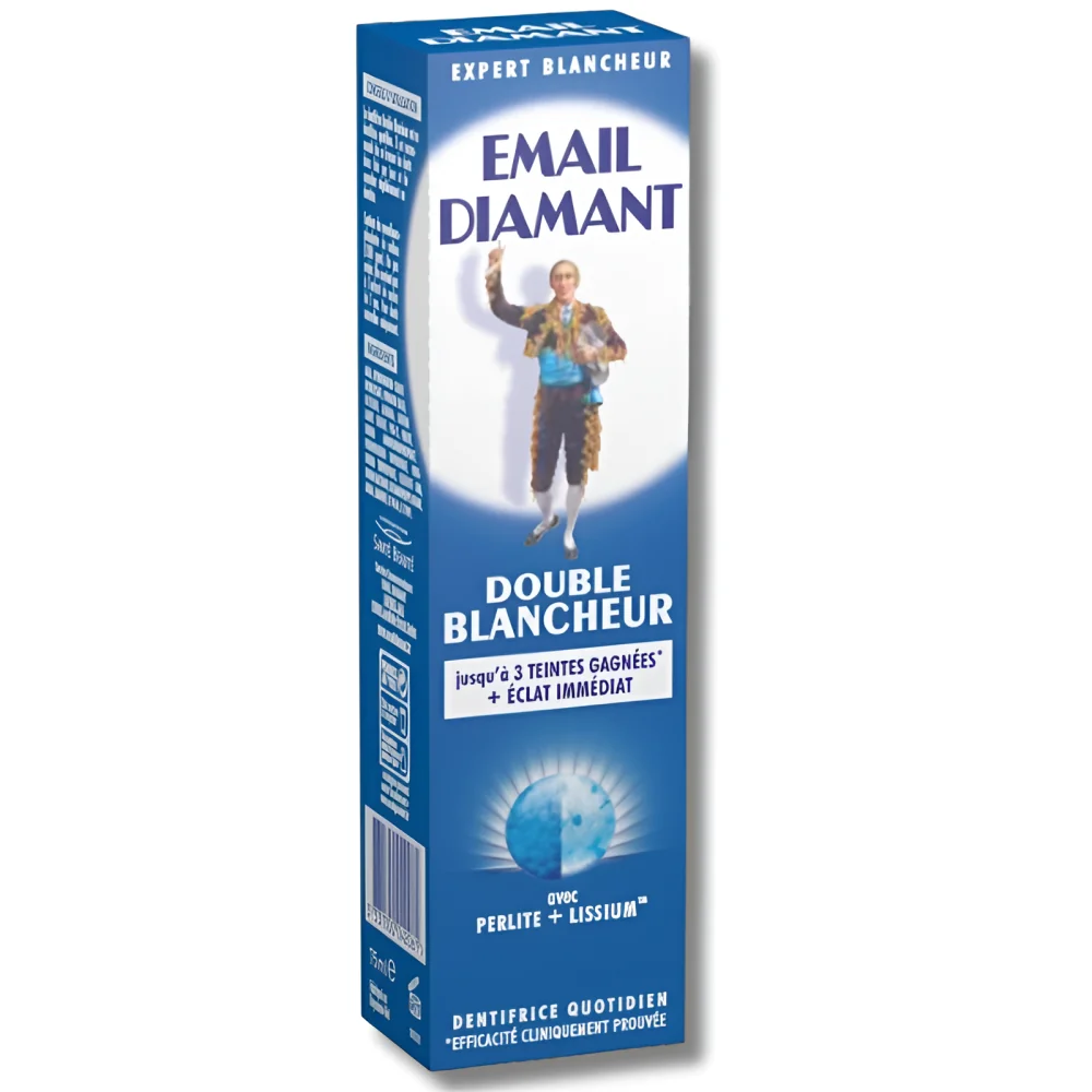 EMAIL DIAMANT – DENTIFRICE DOUBLE BLANCHEUR 75 ML