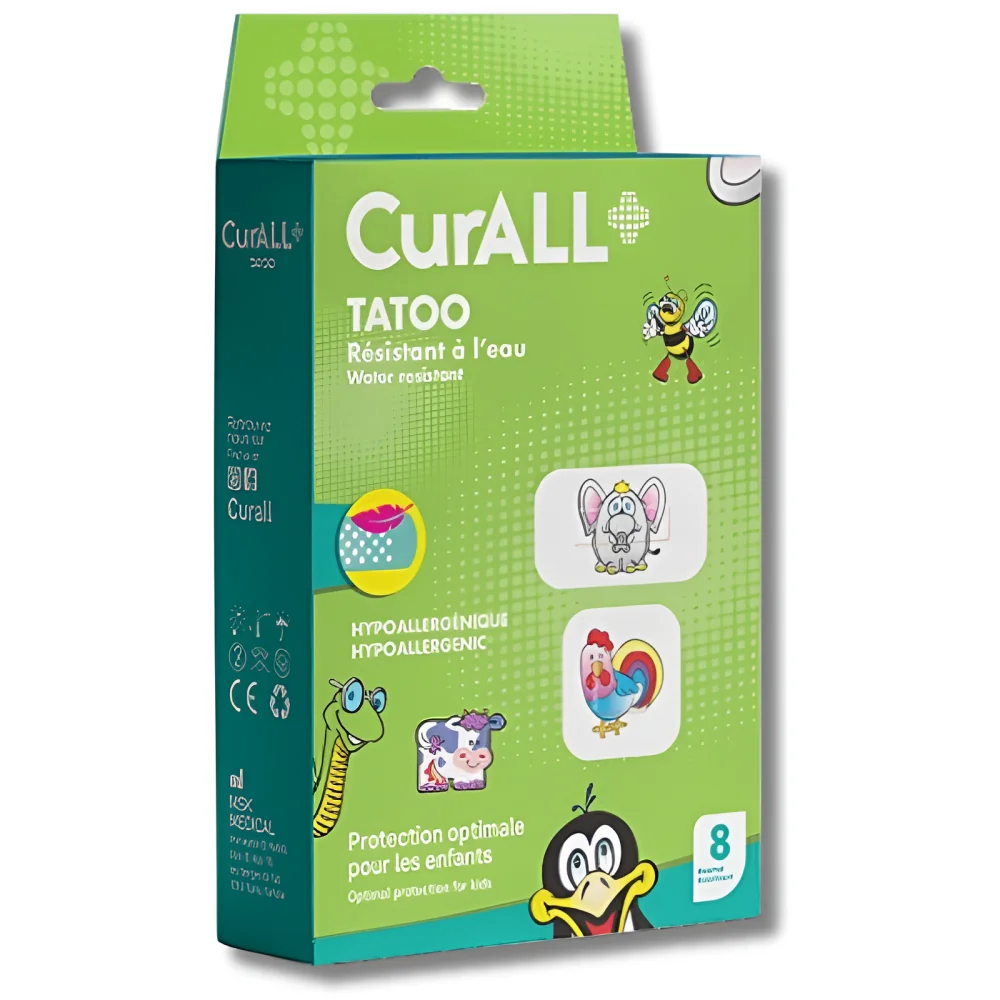 CURALL - PANSEMENTS ENFANTS 8 PIECES