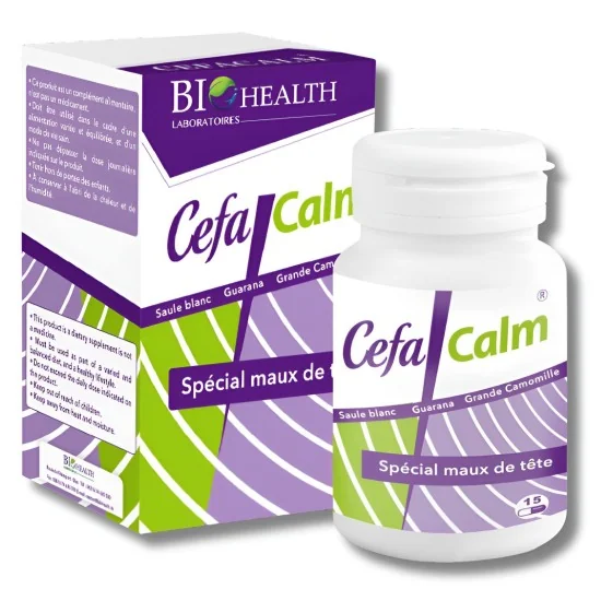 BIOHEALTH - CEFA-CALM 15 GELULES