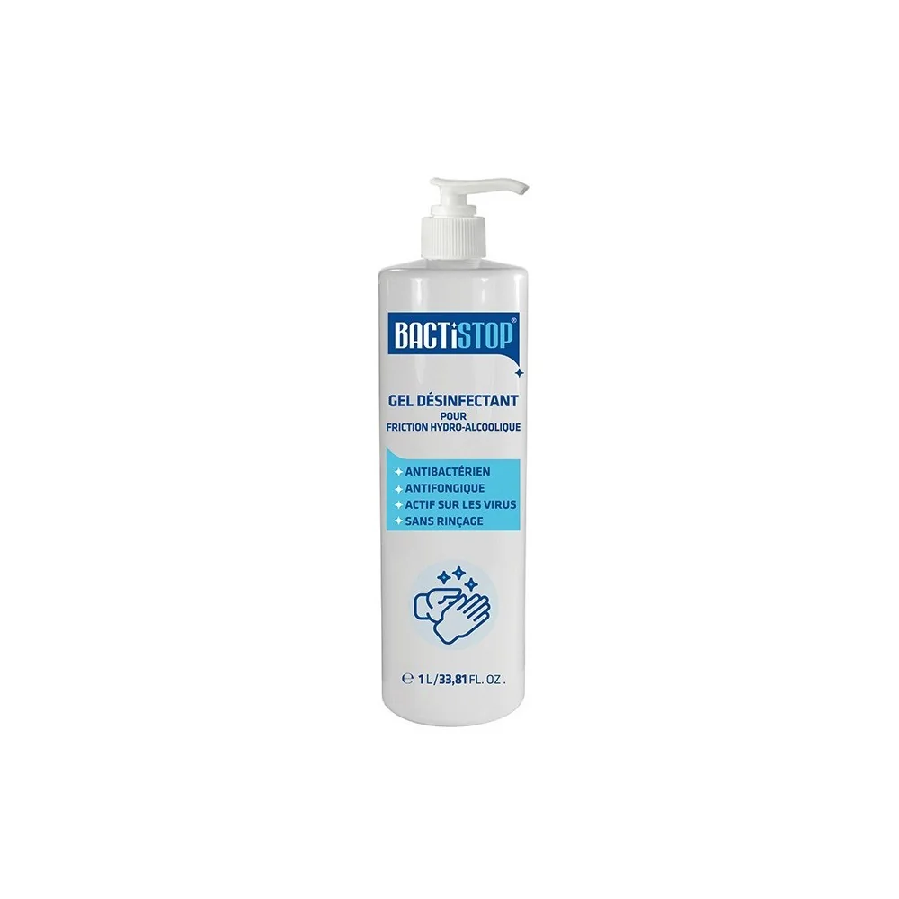 Bactistop gel Désinfectant 1L pour Femmes