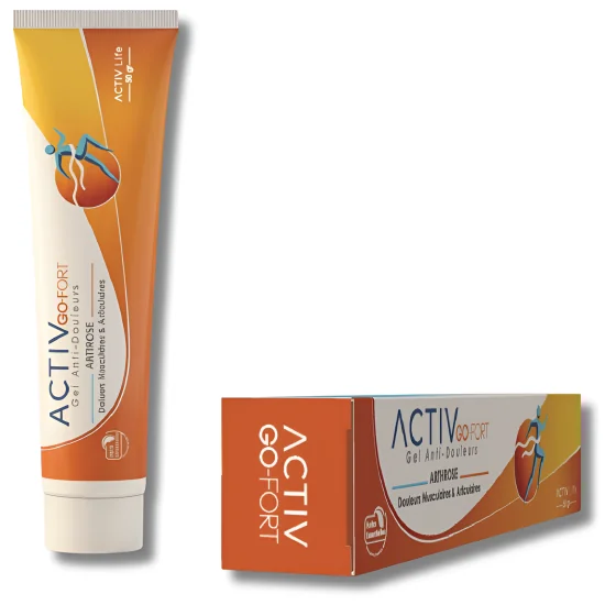 ACTIV LIFE - GEL DE MASSAGE MUSCLES ET ARTICULATIONS 50G