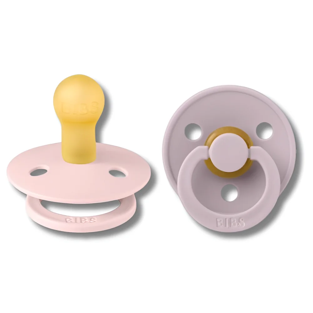 BIBS BLOSSOM DUSKY - LOT DE 2 SUCETTES LILAC TAILLE 1 +0MOIS
