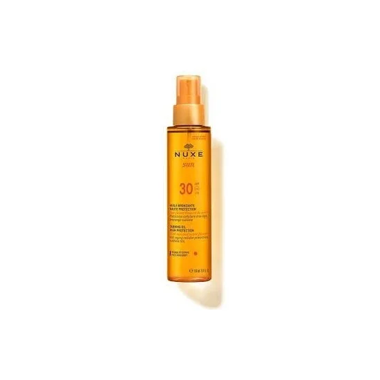 NUXE Sun Huile Bronzante SPF30 150ML pour Beauté