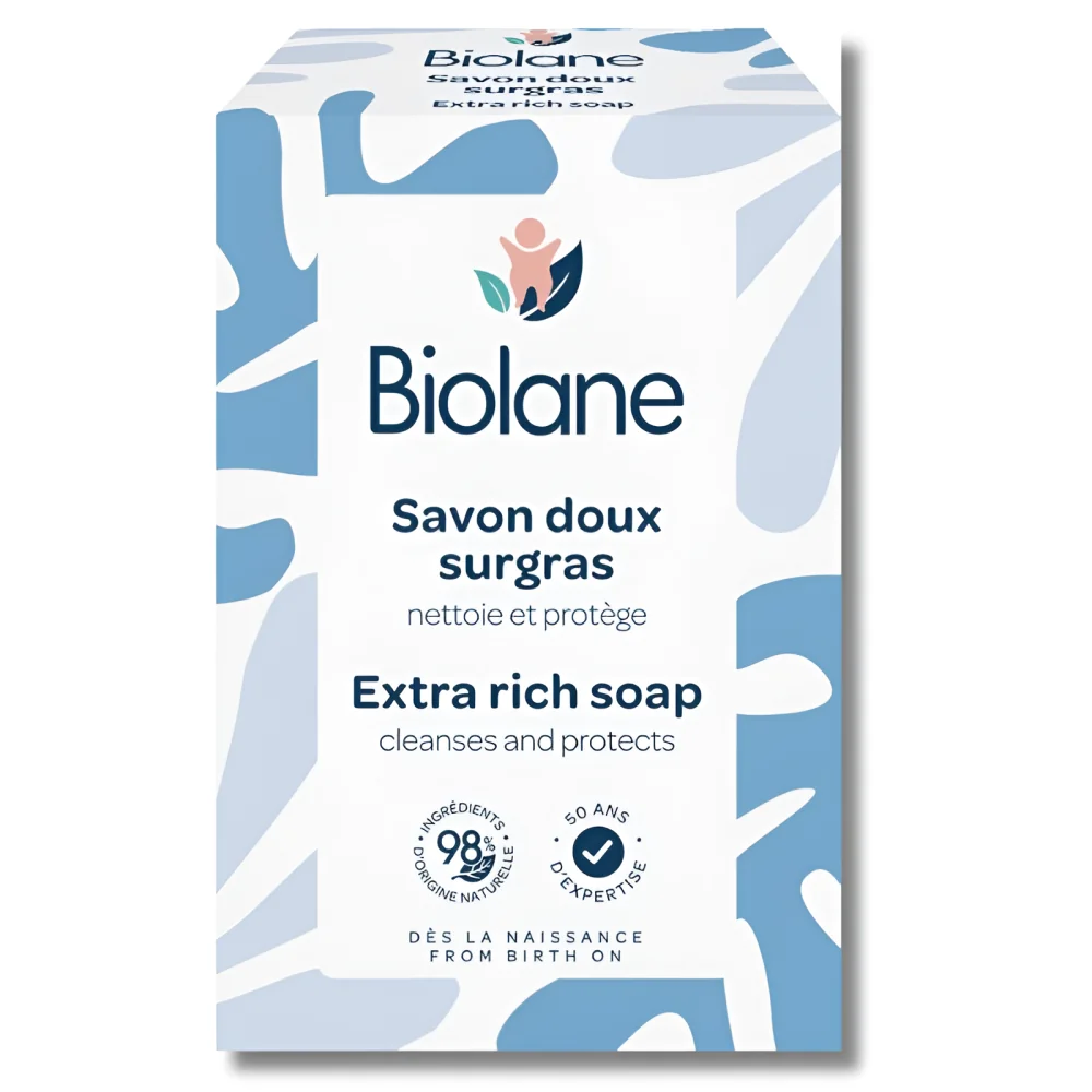 BIOLANE - SAVON DOUX SURGRAS 150G