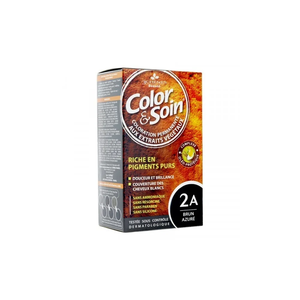color soin brun azure 2a coloration permanente pour Beauté