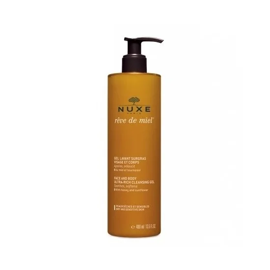 Nuxe Rêve de miel Gel nettoyant SURGRAS 400ML pour Beauté