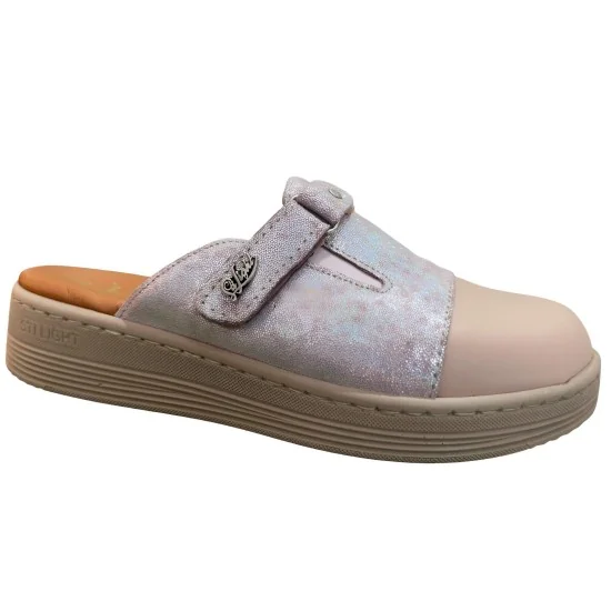 STI LIGHT - SABOTS ORTHOPEDIQUES SAUMON DETAILS PAILLETE FEMME