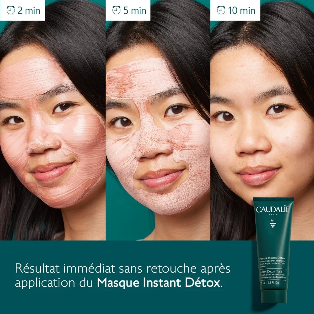 CAUDALIE VINOCLEAN - MASQUE INSTANT DETOX 75ML