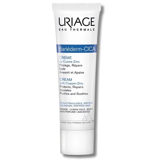 URIAGE BARIEDERM CICA - CREME AU CUIVRE ET ZINC 100ML