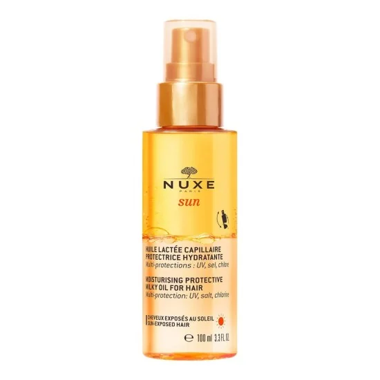 NUXE SUN HUILE LACTÉE CAPILLAIRE PROTECTRICE 100ML pour Beauté