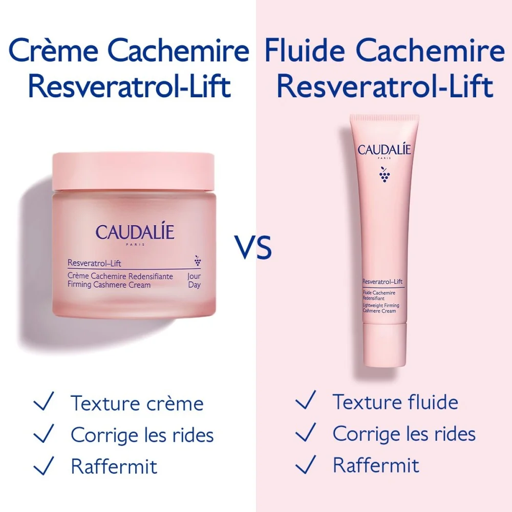 CAUDALIE RESVERATROL LIFT - FLUIDE CACHEMIRE REDENSIFIANT 40ML