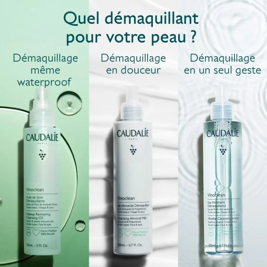 CAUDALIE VINOCLEAN - EAU MICELLAIRE DEMAQUILLANTE 200ML