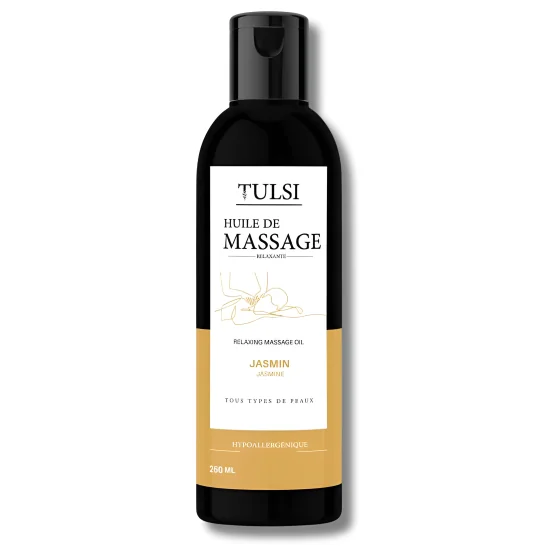 TULSI - HUILE DE MASSAGE JASMIN 250ML