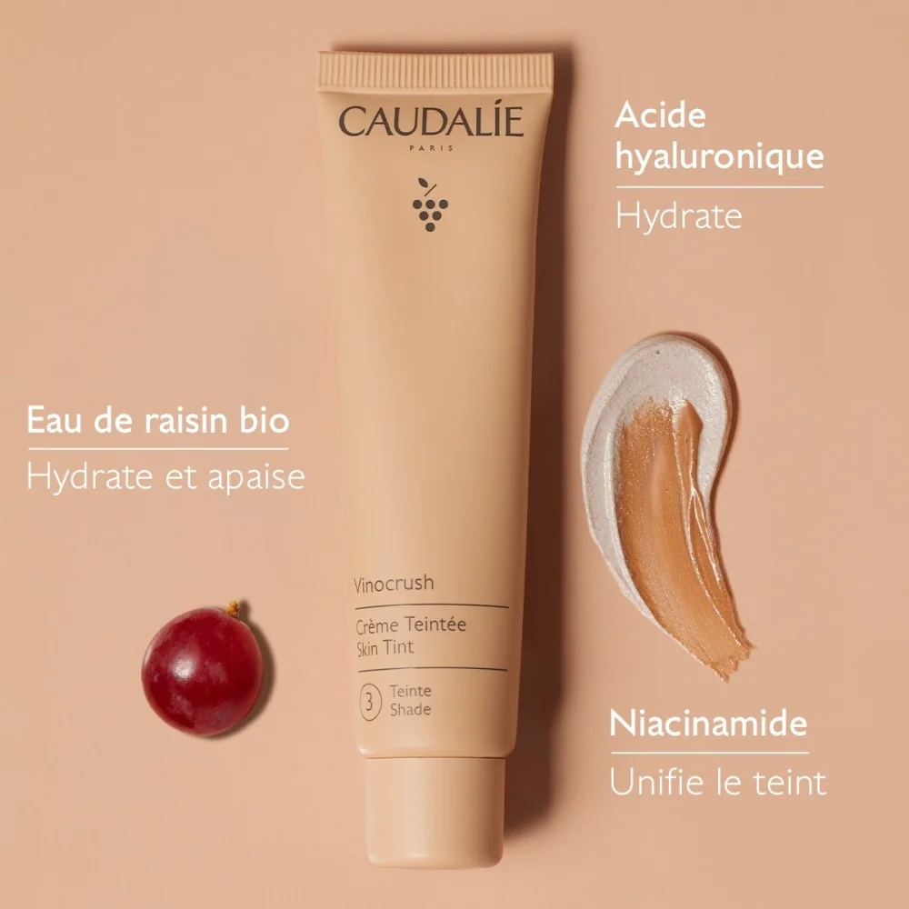 CAUDALIE VINOCRUSH - CC CREME TEINTE 3 30ML