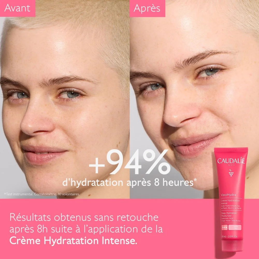 CAUDALIE VINOHYDRA - CREME HYDRATANTE INTENSE 60ML