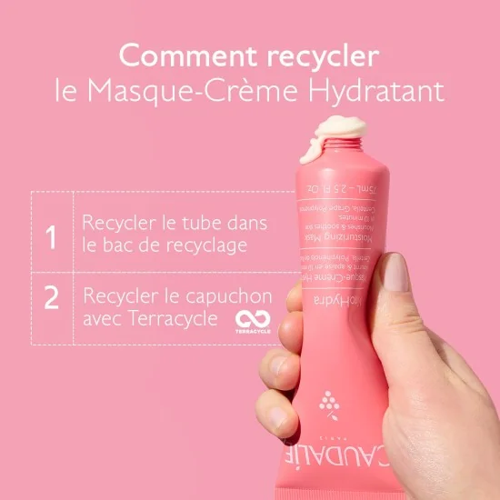 CAUDALIE VINOHYDRA - MASQUE CREME HYDRATANT A LA CENTELLA ASIATICA 75ML