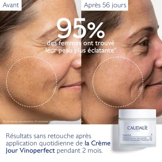 CAUDALIE VINOPERFECT - CREME ANTI-TACHES NIACINAMIDE 50ML