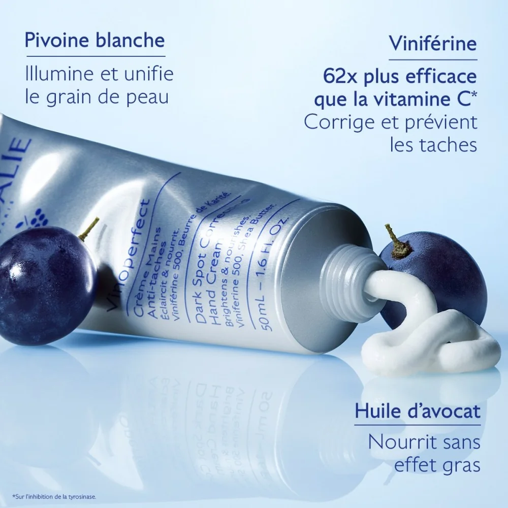CAUDALIE VINOPERFECT - CREME MAINS ANTI TACHES 50ML