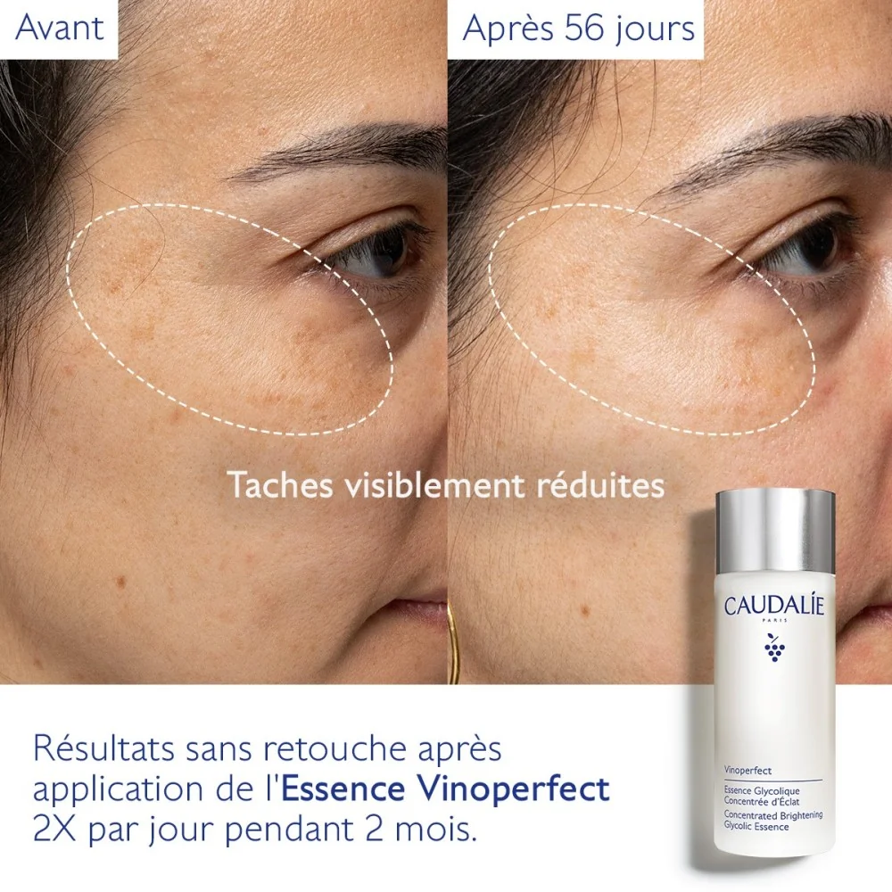 CAUDALIE VINOPERFECT - ESSENCE GLYCOLIQUE CONCENTREE D’ECLAT 100ML