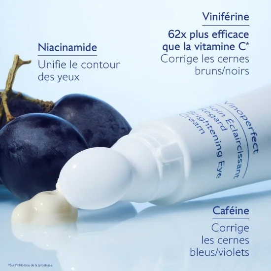 CAUDALIE VINOPERFECT - SOIN ECLAIRCISSANT REGARD 15ML