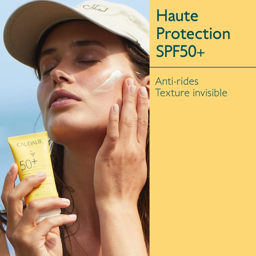 CAUDALIE VINOSUN PROTECT - CREME TRES HAUTE PROTECTION SPF50+ 50ML