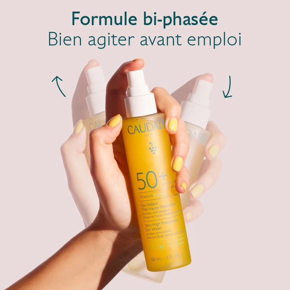 CAUDALIE VINOSUN PROTECT - EAU SOLAIRE SPF50+ 150ML