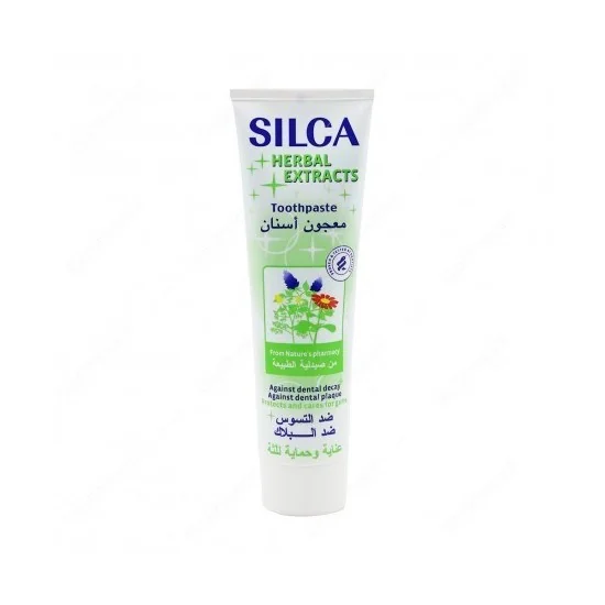 SILCA DENTIFRICE HERBAL EXTRACTS 100 ML pour Beauté