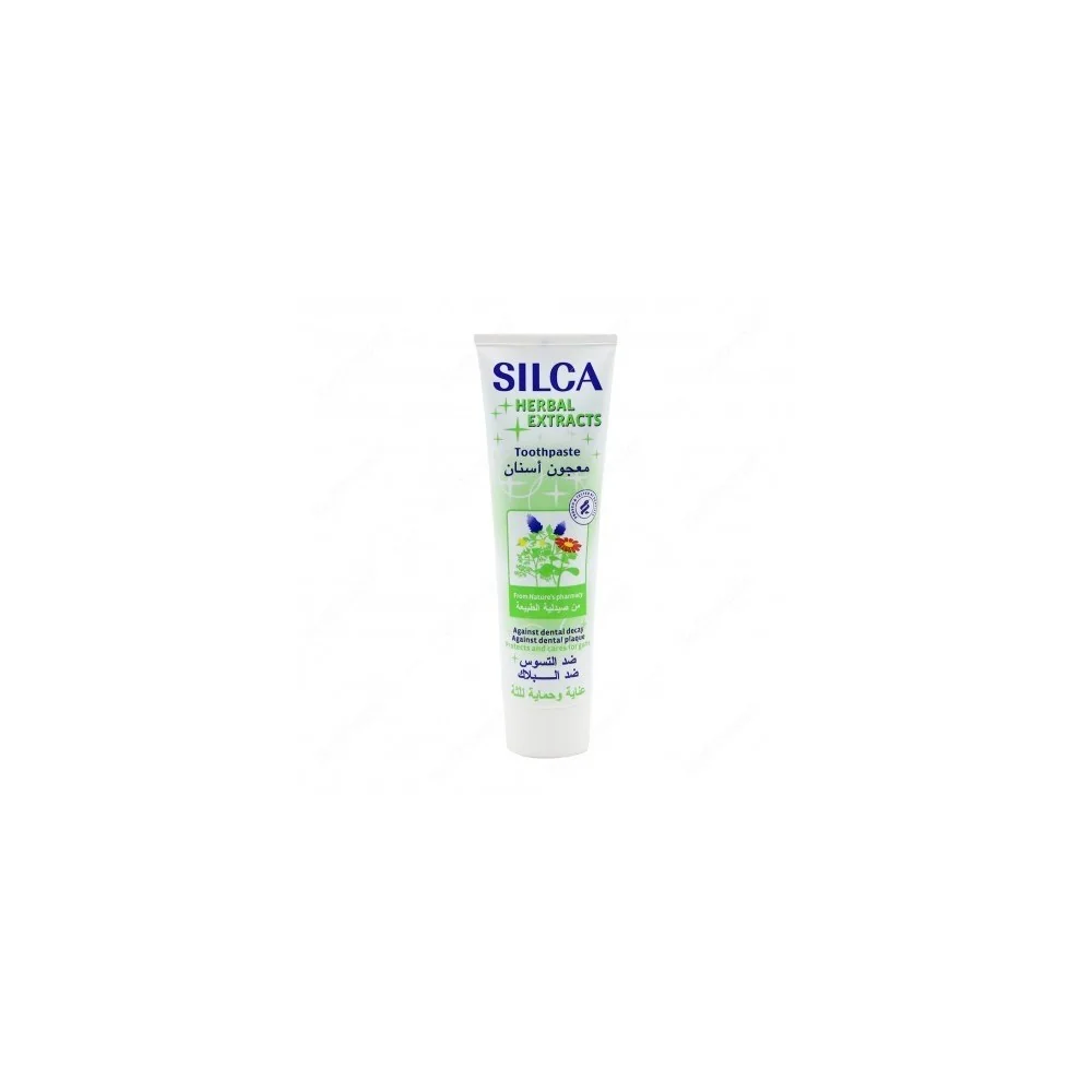 SILCA DENTIFRICE HERBAL EXTRACTS 100 ML pour Beauté
