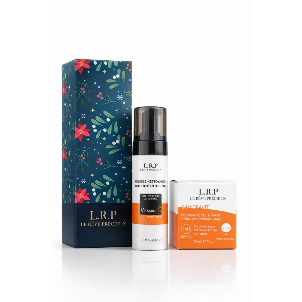 LRP - COFFRET MOUSSE NETTOYANTE VITAMINE C + CREME HYDRATANTE VITAMINE C SPF20