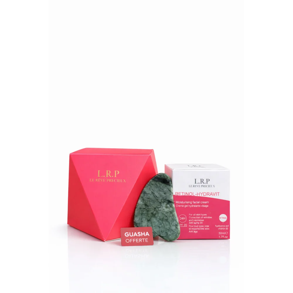 LRP - COFFRET CREME RETINOL HYDRATANTE ANTI AGE SPF20 + GUASHA OFFERTE