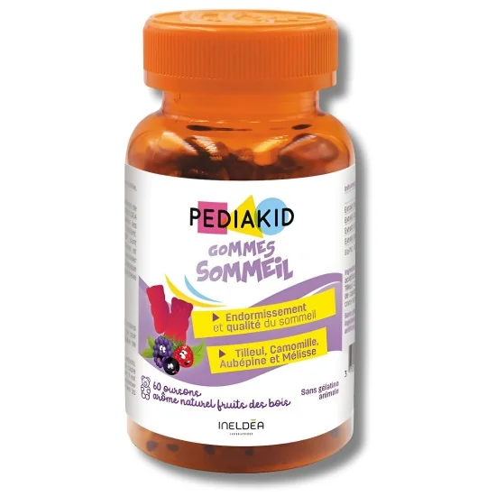 PEDIAKID - GOMMES SOMMEIL 60 OURSONS