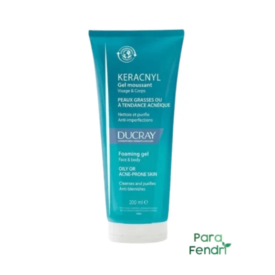 DUCRAY KERACNYL GEL MOUSSANT 200ML pour Beauté